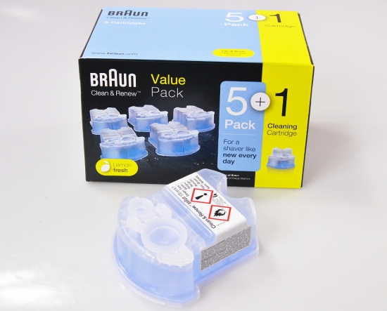 Braun CCR 5+1 Clean & Renew Reinigungskartuschen 5+1 Vorteils-Pack fr Rasierer Reinigungsstationen