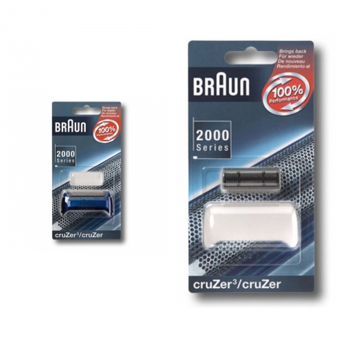Braun Kombipack Messer und Scherblatt Cruzer Z40,Z50,Z60,Series 1