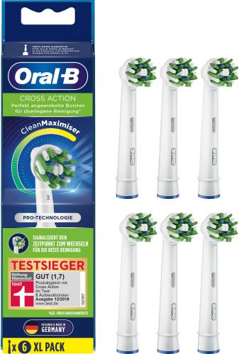 Oral-B Aufsteckbürsten CrossAction CleanMaximizer 6er